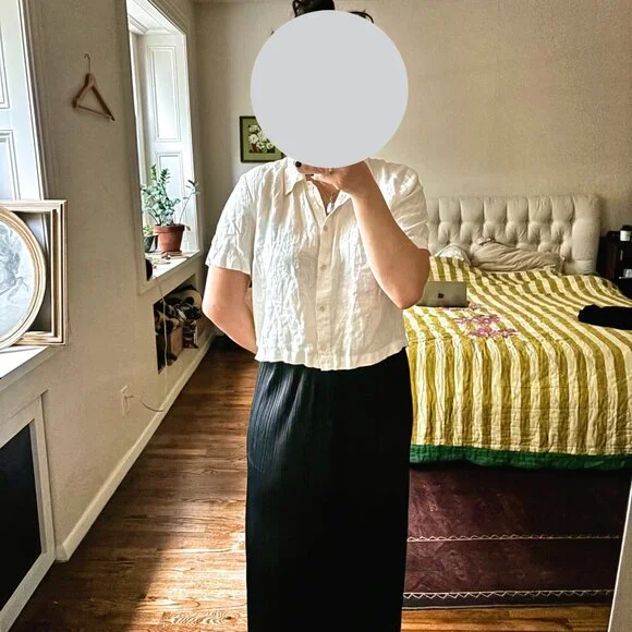 Wilfred Gelato Linen Shirt from Aritzia - Picture 2 of 5